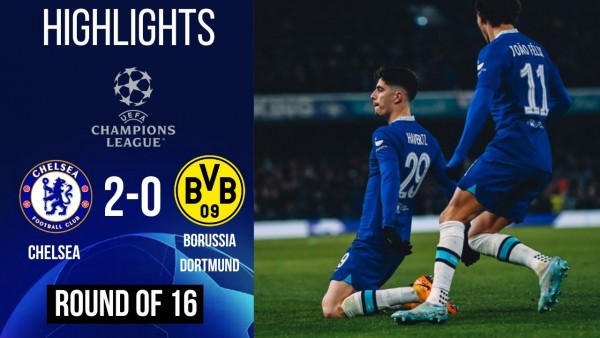 Chelsea vs Borussia Dortmund Result: Score 2-0 (Agg. 2-1)