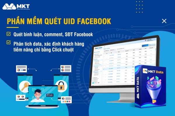 Chia sẻ công cụ quét UID Facebook  MKT Data