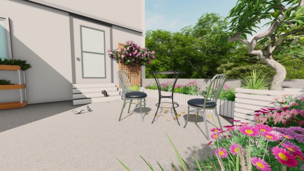 Chia sẻ mẫu thiết kế 3D lý tưởng phủ xanh ban công nhà bạn