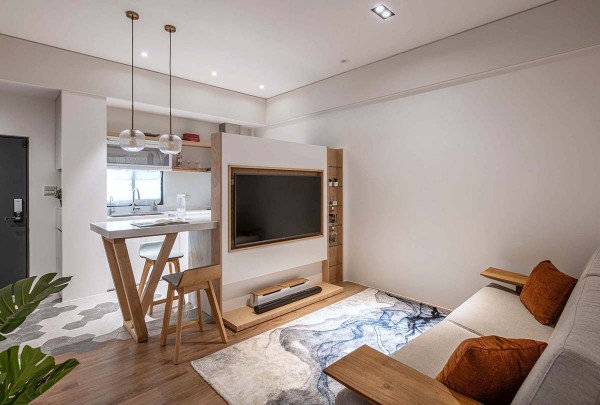 Chiêm ngưỡng không gian chức năng cực ấn tượng của căn hộ có diện tích hạn chế