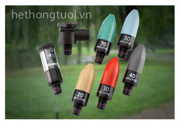 chỉnh áp accu Hunter mỹ, van xả khí, chỉnh áp,cảm biến mưa hunter mỹ