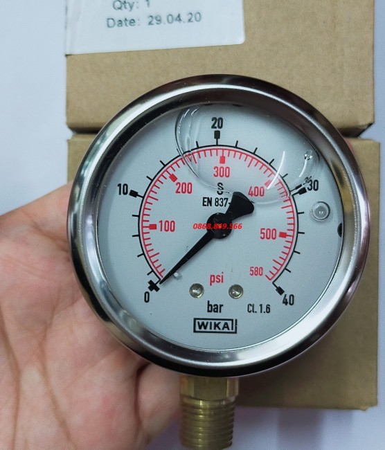 Chỗ nào bán đồng hồ áp suất nước Wika 213.53  tại Hà Nội