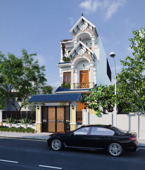 Chọn màu sơn nhà hợp mệnh Thủy