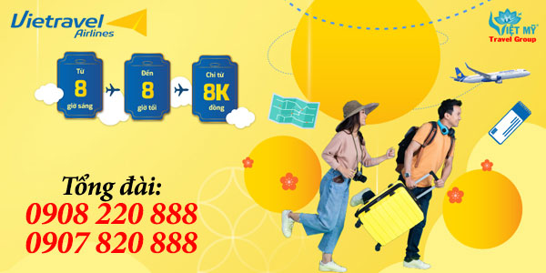 Chương trình săn sale thứ Ba hàng tuần của Vietravel Airlines