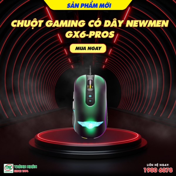 Chuột Gaming có dây Newmen GX6-ProS