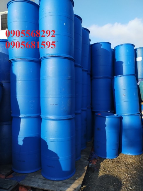 Chuyên bán thùng phuy nhựa xanh cột bè giá siêu rẻ 0905681595