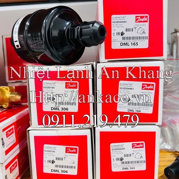 CHUYÊN CUNG CẤP PHIN LỌC ẨM DANFOSS DML 165 TẠI TPHCM