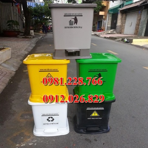 Có nên mua thùng rác y tế 15l chân đạp tại Thái Bình