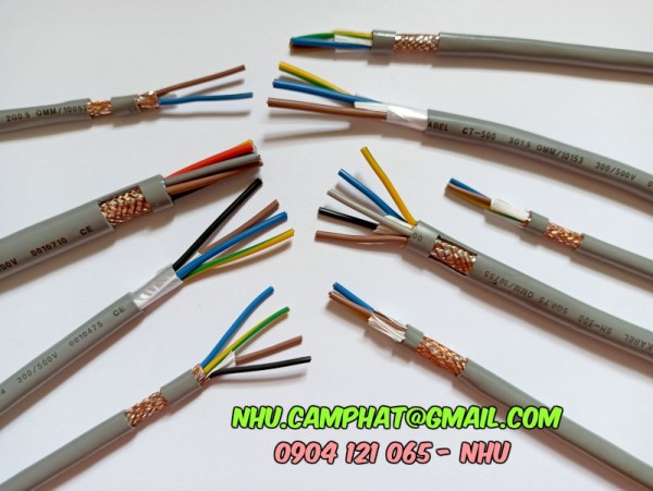 Có sẵn cáp điều khiển 0.5mm - 0.75mm - 1.0mm - 1.5mm Altek Kabel