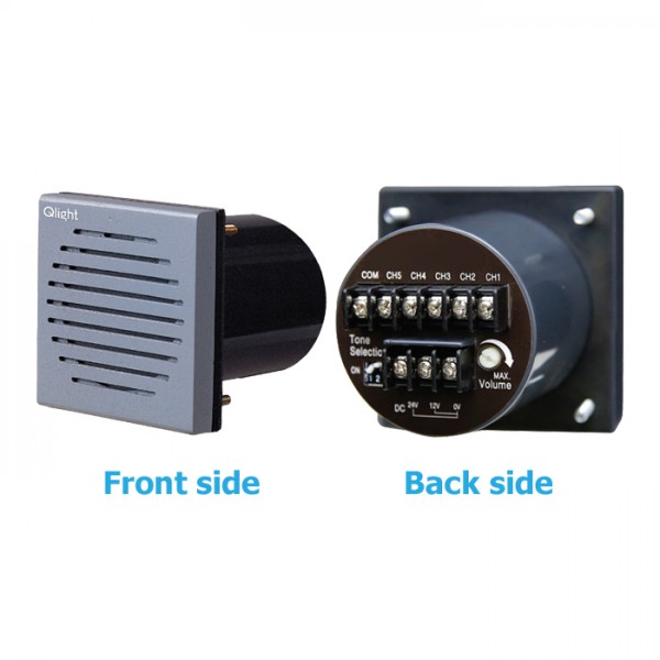 Còi báo hiệu lắp bảng tủ điện QLight SPK-WM-24