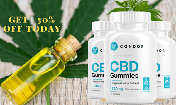 Condor CBD Gummies – (Condor CBD Gummies) Quit Smoking,Relief, Stress and Anxiety?