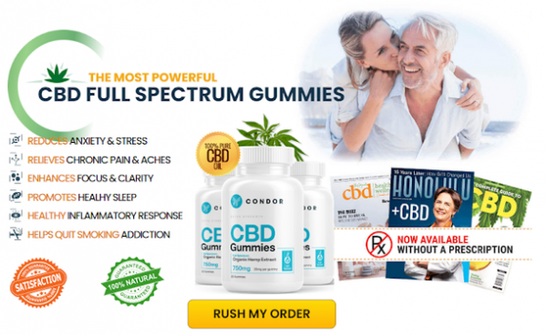 Condor CBD Gummies:(NEW 2022!) Does It Work Or Just Cheap Scam?