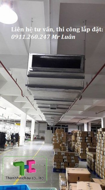 Công trình thực tế thi công máy lạnh giấu trần Daikin 2.5 hp FBFC60DVM9 tại quận 10