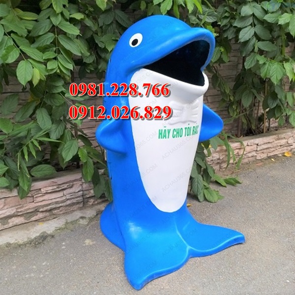 Công ty chuyên bán thùng rác hình cá heo tại Kon Tum