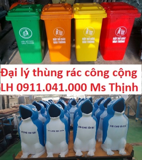 Công ty chuyên sỉ lẻ thùng rác công cộng lh 0911.041.000