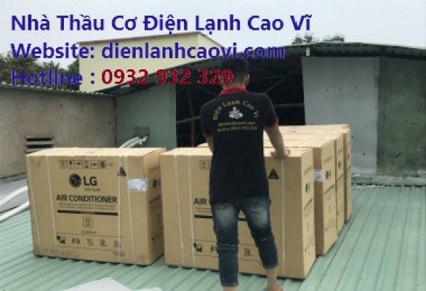 Công ty lắp đặt máy lạnh ở Bình Tân - 0932.932.329