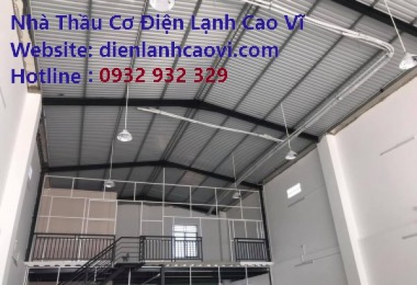 Công ty lắp đặt máy lạnh ở quận Bình Tân - Cao Vĩ
