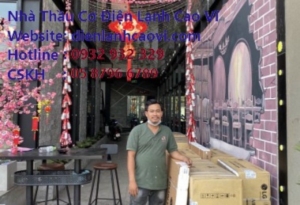 Công ty lắp đặt máy lạnh tại quận 5 - Cao Vĩ