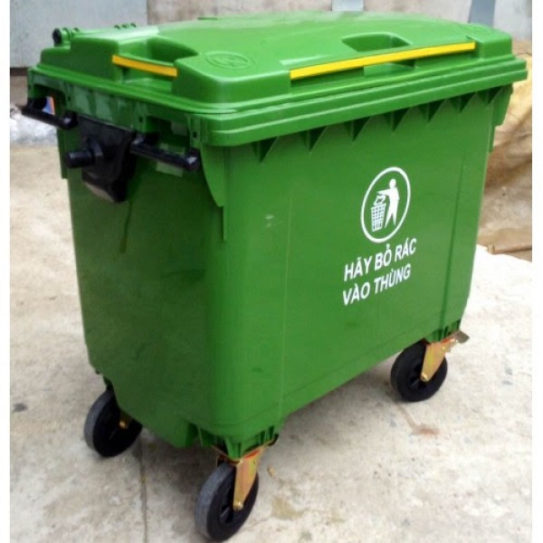 Công ty Việt Xanh cung cấp thùng rác nhựa 660 lít