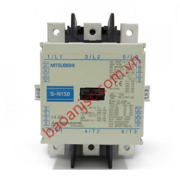 Contactor (Khởi động từ) Mitsubishi S-N series  S-N12(CX)