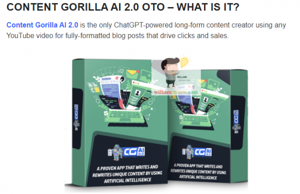 Content Gorilla AI 2.0 OTO 2023: Full 7 OTO Details + 3,000 Bonuses + Demo