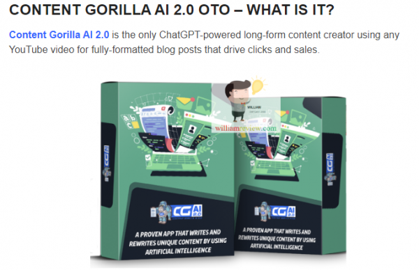 Content Gorilla AI 2.0 OTO – Earn BIG With Our 1-Click Blog Post Generator