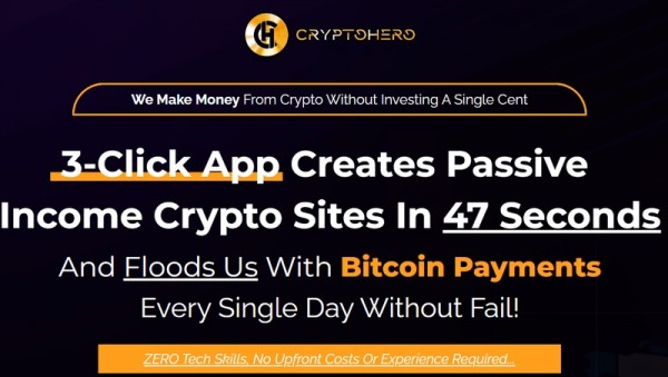 CryptoHero OTO – 2022 Full OTO Upsell Links + 88VIP 2,000 Bonuses Value $1,153,856