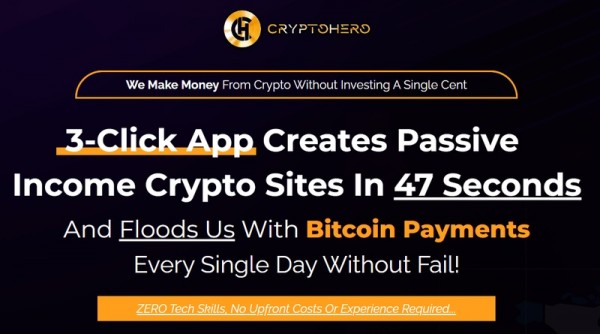 CryptoHero OTO – 88New 2023 OTO Full Links + Mega 2,000 Bonuses Value $1,153,856