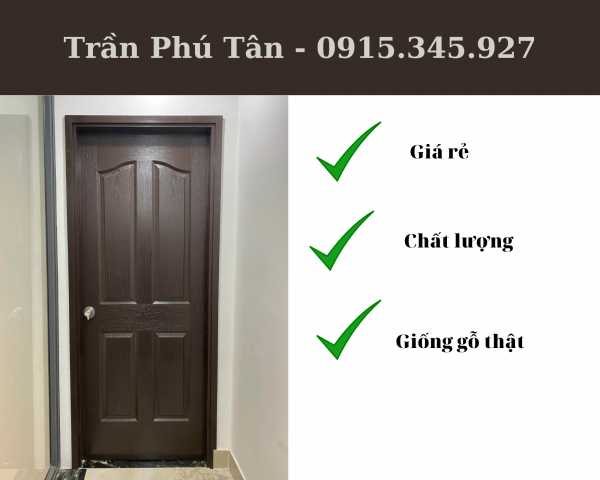 Cửa gỗ HDF tại Trà Vinh