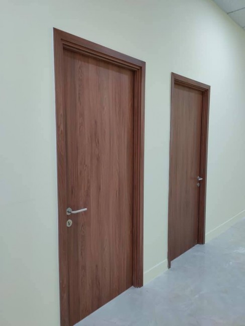 cửa gỗ mdf tại bãi dài cam lâm khánh hòa