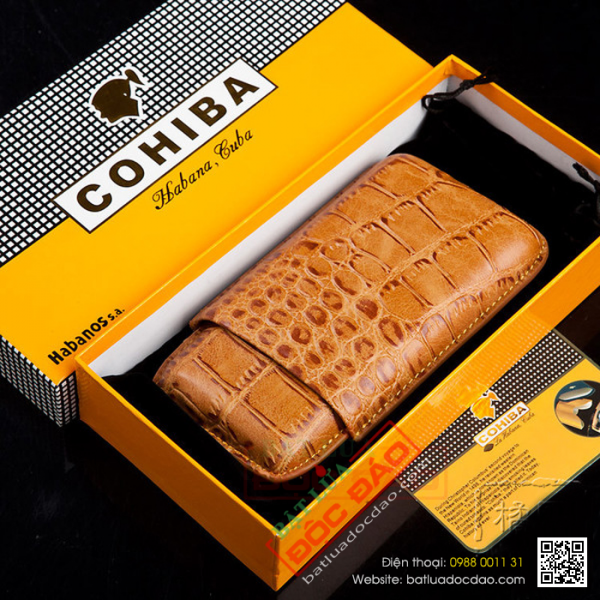 Cửa hàng bán bao da đựng cigar Cohiba tại Hà Nội? (3 điếu, 1328L)