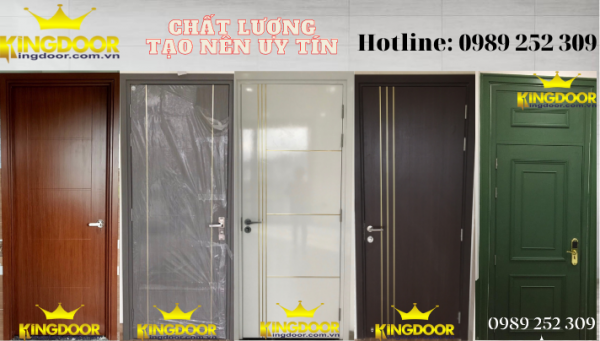 Cửa nhựa Composite là gì? cấu tạo và ưu điểm của cửa nhựa Composite - kingdoor