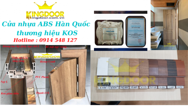 Cửa nhựa giả gỗ ABS Hàn Quốc chính hãng |Báo giá mới nhất T8/2021