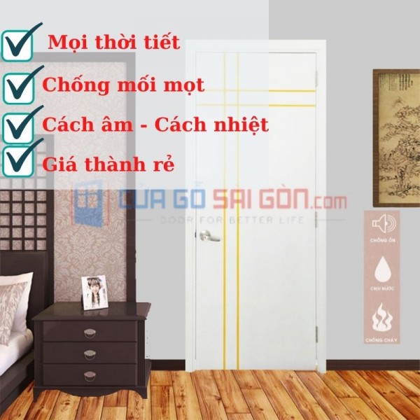 Cửa nhựa gỗ composite là gì Gợi ý địa chỉ mua cửa nhựa gỗ composite Sài Gòn