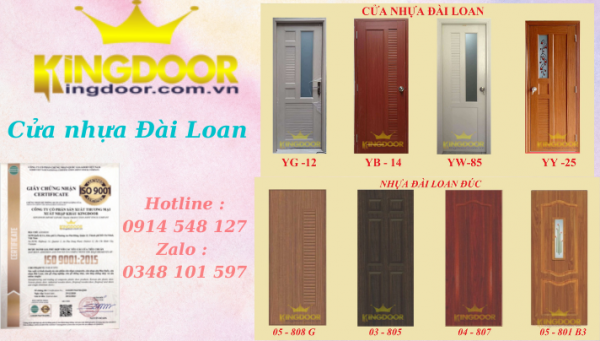 Cửa nhựa phòng tắm tại Đồng Nai - Cửa nhựa Đài Loan giá rẻ | Kingdoor