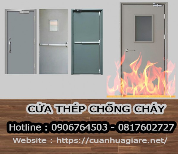 CỬA THÉP CHỐNG CHÁY LÀ GÌ – NHỮNG ĐIỀU BẠN CẦN BIẾT