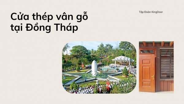 Cửa thép vân gỗ tại Đồng Tháp - Văn hóa đa dạng