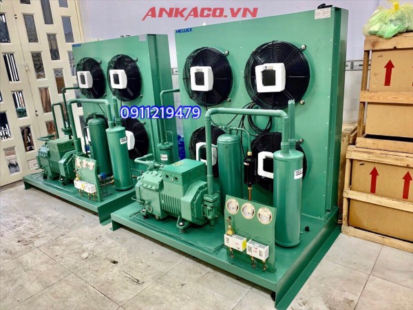 cụm máy nén bitzer 15hp model 4HE-18 cho kho lạnh