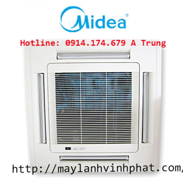 Cung cấp giá rẻ nhất dòng Máy lạnh âm trần cassette Midea thi công đường ống chuyên nghiệp