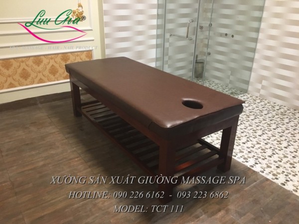 cung cấp giường massage khung gỗ tại kiến an, hải phòng