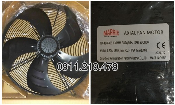 Cung cấp quạt công nghiệp đường kính D630 giá tốt