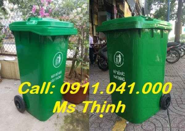 Cung cấp sỉ lẻ thùng rác công cộng 120l 240l sll lh 0911.041.000