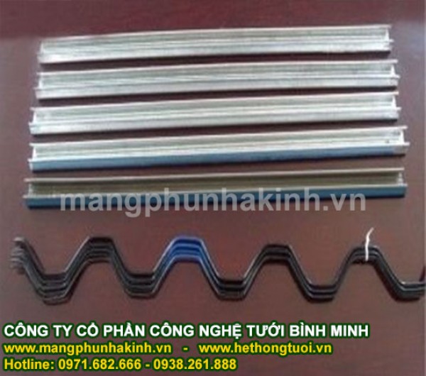 Cung cấp thanh nẹp và zíc zắc cho nhà lưới, nẹp cài màng nhà kính, phụ kiện nhà kính, zíc zắc loxo