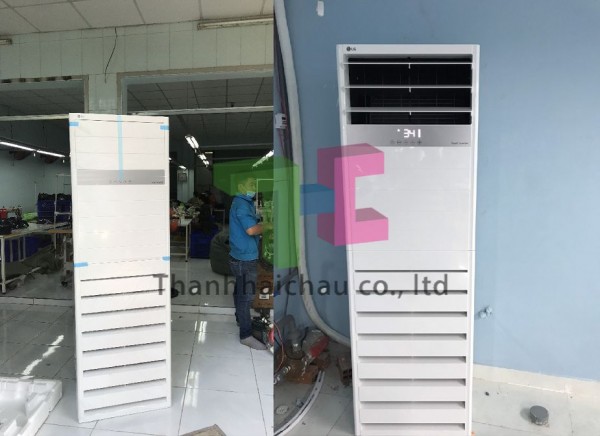 Cung cấp, thi công máy lạnh - điều hòa tủ đứng giá tốt khu vực Bình Chánh HCM