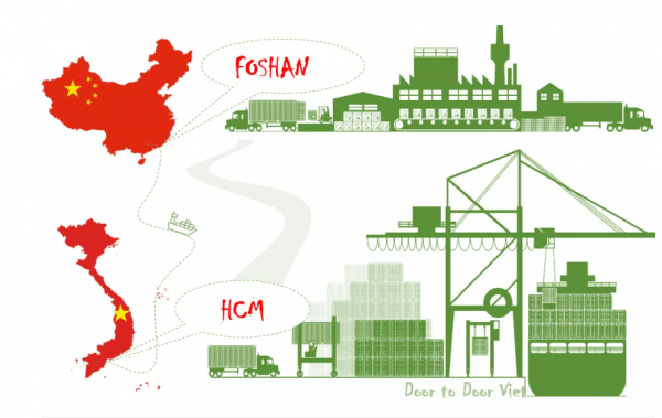 Cước vận chuyển hàng hóa từ Phật Sơn về Hồ Chí Minh