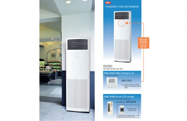 Đại Đông Dương chuyên cung cấp máy lạnh tủ đứng Daikin giá Tốt