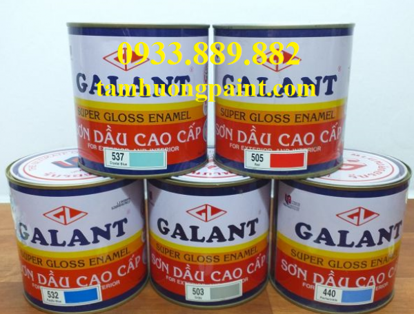 Đại lý bán sơn dầu galant quận tân phú