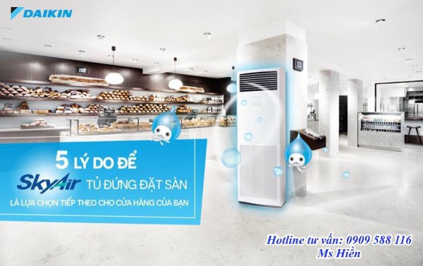 Đại lý phân phối máy lạnh tủ đứng Daikin chính hãng, giá rẻ tại TPHCM 
