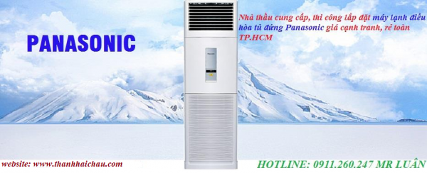 Đại lý ủy quyền máy lạnh tủ đứng Panasonic chính hãng, giá tốt nhất Bình Tân