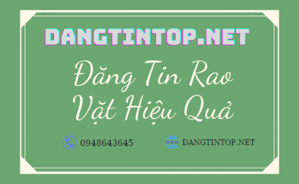 Đăng tin rao vặt hiệu quả - Đăng tin thủ công 100%